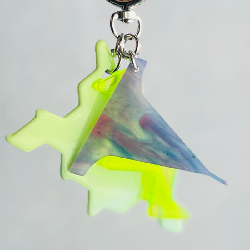 Mixtureキーリング No.8 | ムラサキトミドリ