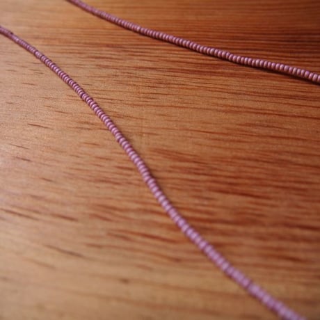AFRICAN PINK SEED BEADS(アフリカンピンクシードビーズ）