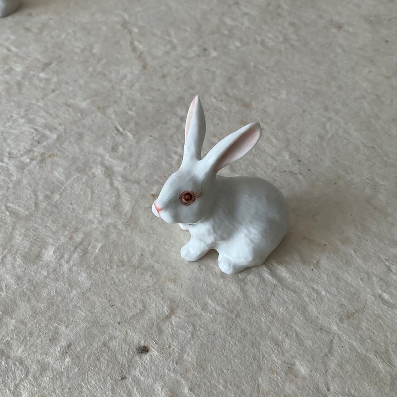 陶器ミニチュアシリーズ「白うさぎ」 | GRASS Arts&Crafts 陶器ミニチュアシリーズ「白うさぎ」 | GRASS Arts&Crafts