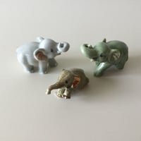 陶器ミニチュアシリーズ「ゾウ」