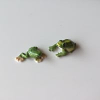 陶器ミニチュアシリーズ「カエル」