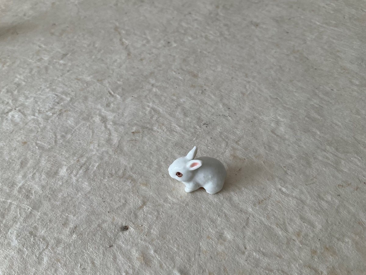 陶器ミニチュアシリーズ「白うさぎ」 | GRASS Arts&Crafts 陶器ミニチュアシリーズ「白うさぎ」 | GRASS Arts&Crafts