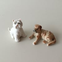 陶器ミニチュアシリーズ「犬　No5」