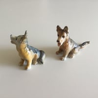 陶器ミニチュアシリーズ「シェパード雑種」