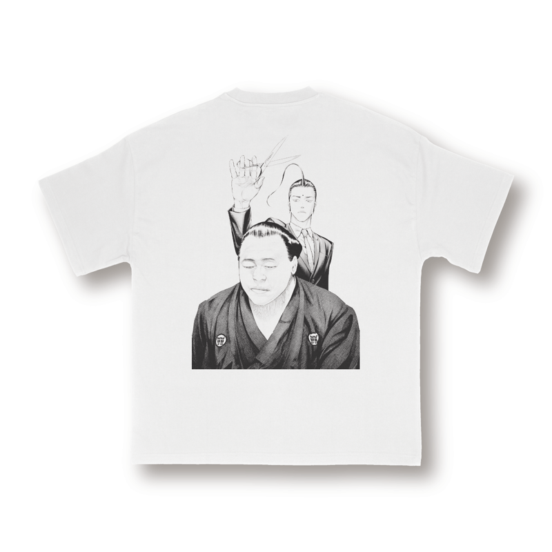 嘘喰い豊ノ島断髪式コラボTシャツ 額装品4点セット - メルカリ