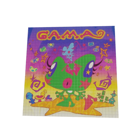 ゆるふわギャング　GAMA ブロッターアート 30x30=900枚　即完売　限定 YURUFUWA GANG SHOP