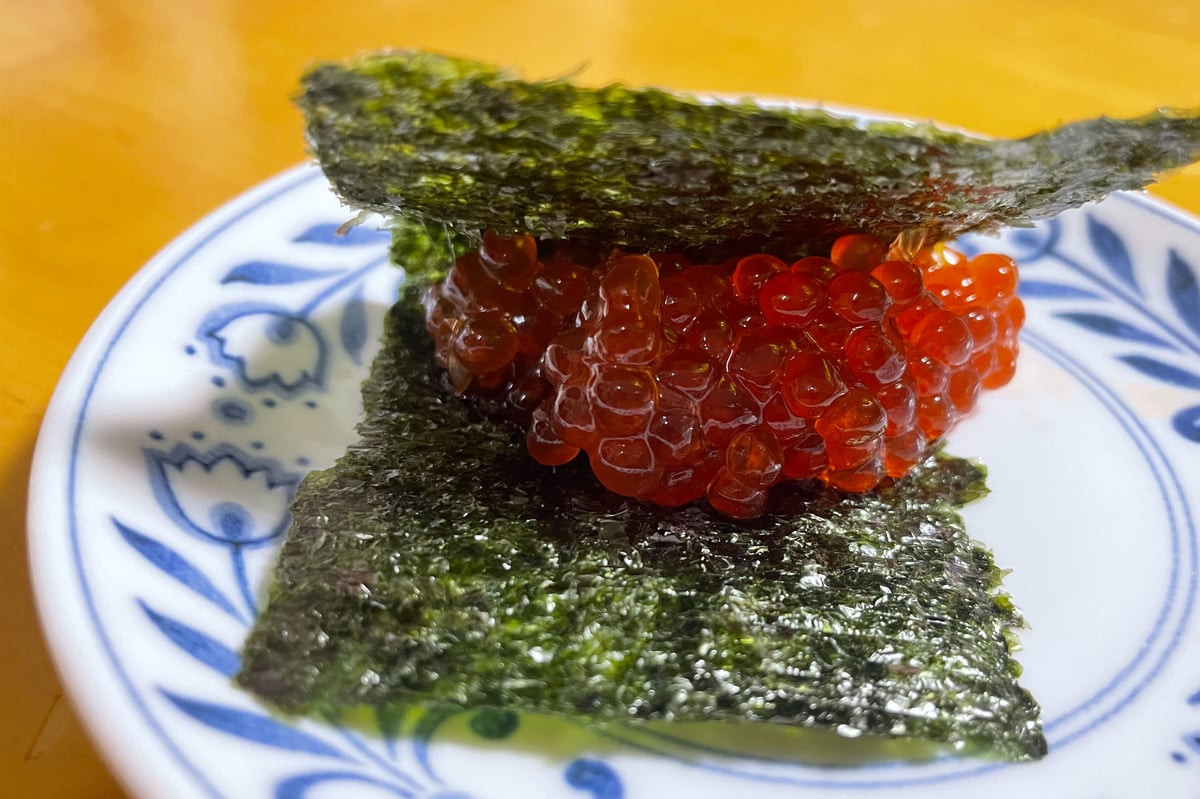 すじこ醤油漬け(180g以上)1パック | 白糸滝養魚場