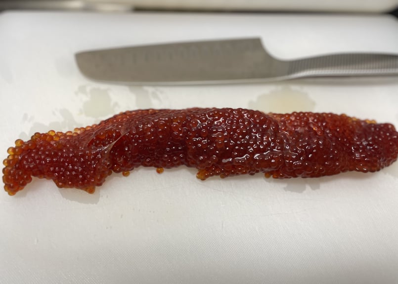 すじこ醤油漬け(180g以上)1パック | 白糸滝養魚場