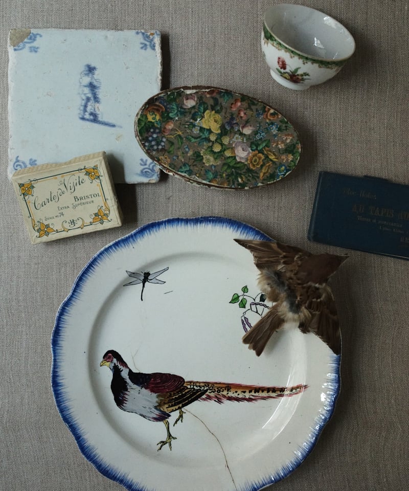 1月と7月 フランスアンティーク