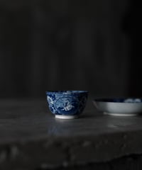 ブルーのカップ&ソーサー A 謎の窯