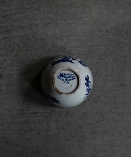 クレイユモントロー 青花ティーボウル