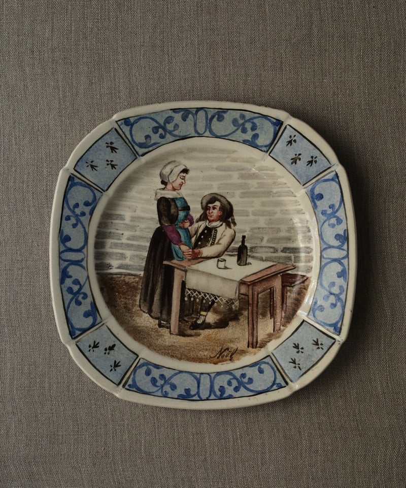 1月と7月 フランスアンティーク