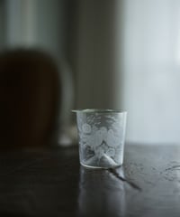 verre de mariage / 15世紀教会の窓 *小鳥のグラスは販売済みとなりました