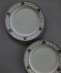 イギリス 1700年代後半の絵皿