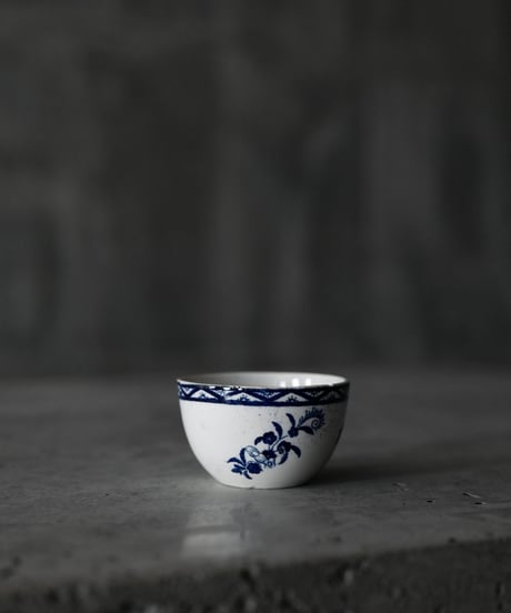 クレイユモントロー 青花ティーボウル