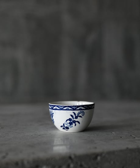 クレイユモントロー 青花ティーボウル