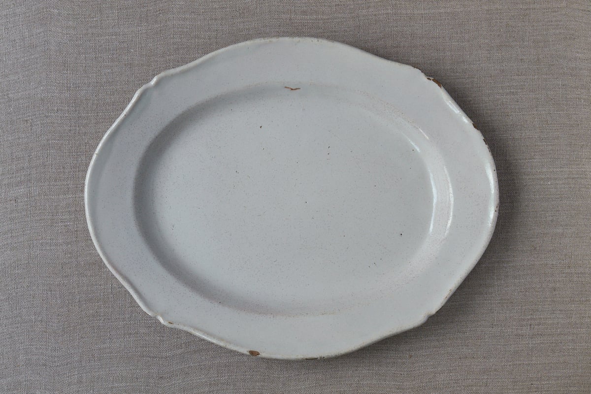 ムスティエ オーバル皿 34.5 x 24cm ムスティエ オーバル皿 34.5 x 24cm ムスティエ オーバル皿 34.5