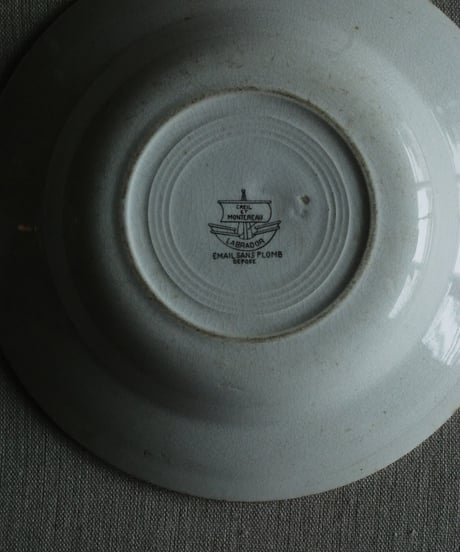 クレイユモントロー 戦艦アヴェロフ記念皿（ギリシャ向け輸出用）