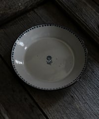 ヌヴェール窯 小さめ水玉スープ皿