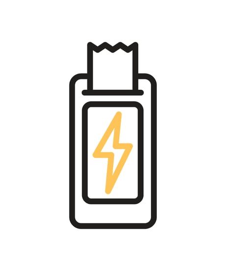 ハンディ充電忘れずに