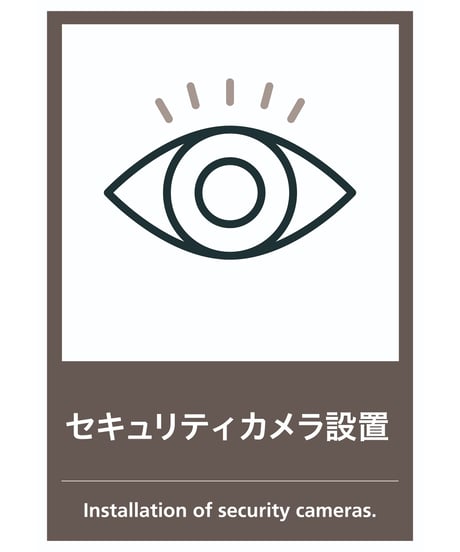 セキュリティカメラ設置