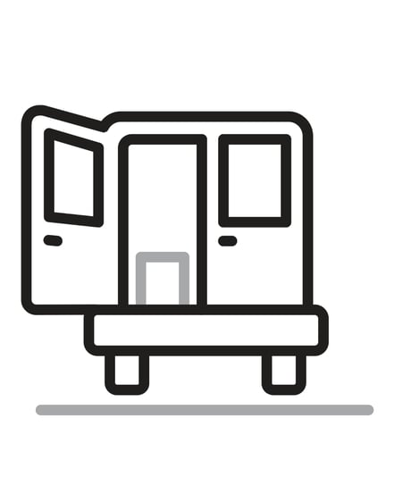 荷降ろしエリア