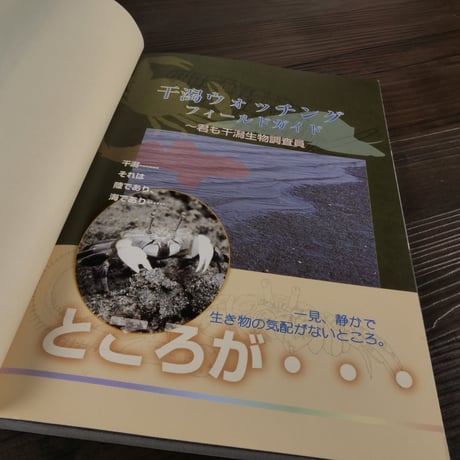 干潟ウォッチングフィールドガイド  君も干潟生物調査員　市川市･東邦大学東京湾生態系研究センター