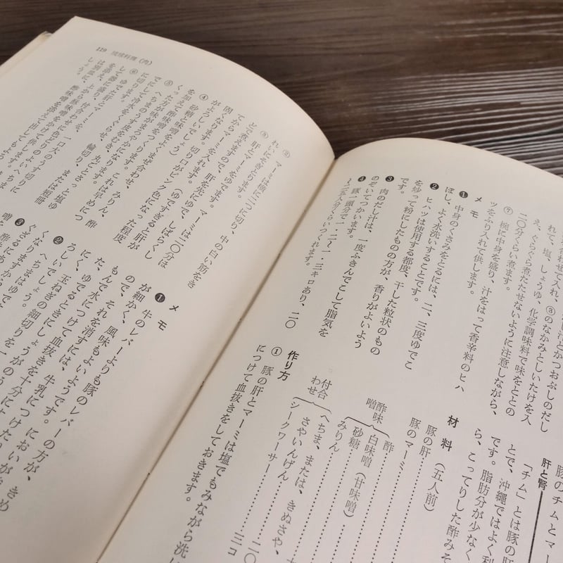 琉球料理と沖縄の食生活（B6判）翁長君代 | 古書店うみつばめ