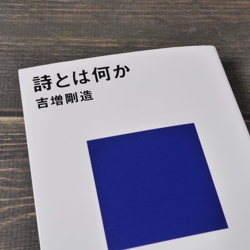 詩とは何か 吉増 剛造（講談社現代新書） | 古書店うみつばめ
