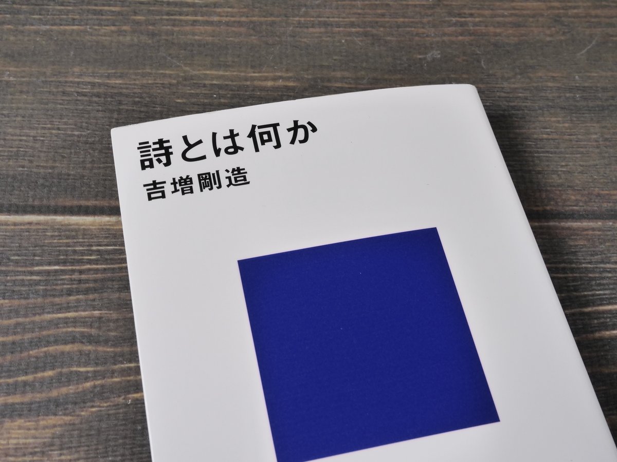 詩とは何か 吉増 剛造（講談社現代新書） | 古書店うみつばめ