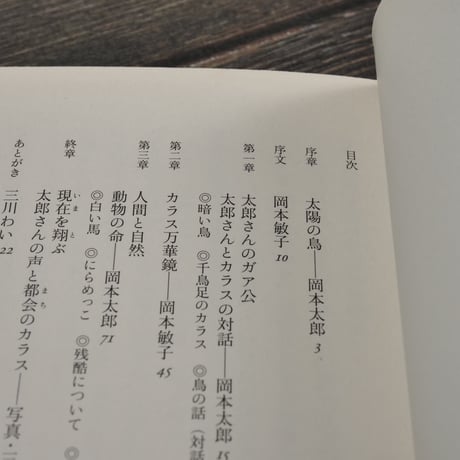 太郎さんとカラス　岡本敏子