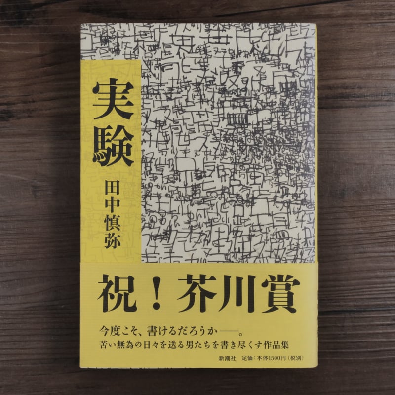 実験 田中慎弥（単行本） | 古書店うみつばめ