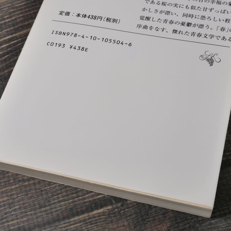 桜の実の熟する時 島崎藤村（新潮文庫） | 古書店うみつばめ