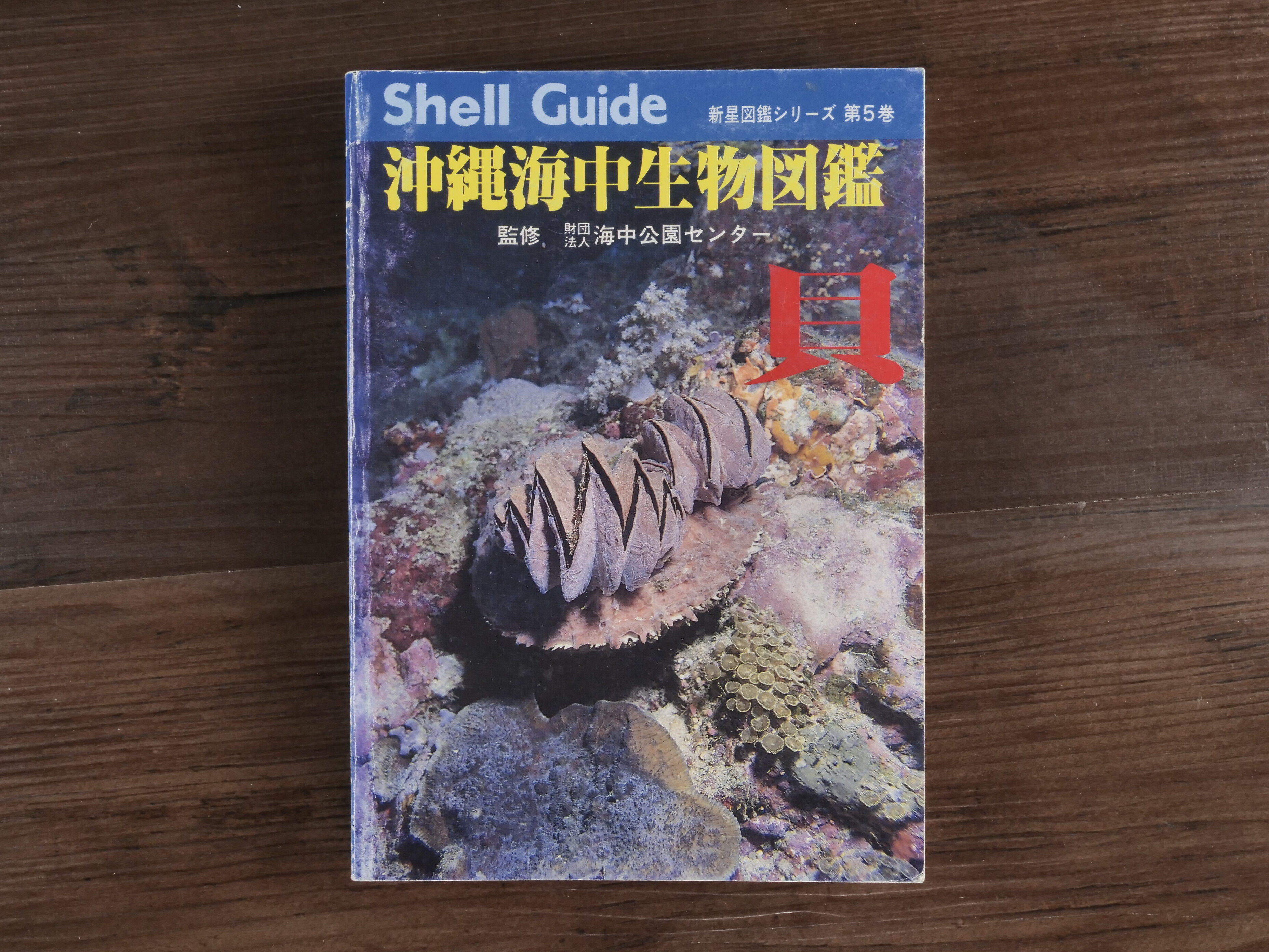 新星図鑑シリーズ第5巻 沖縄海中生物図鑑 貝（B6判）財団法人海中公園