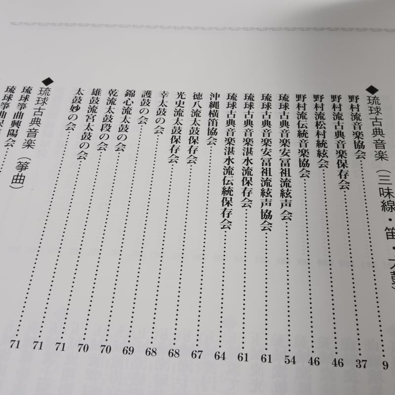 琉球芸能事典 当間一郎 監修 | 古書店うみつばめ