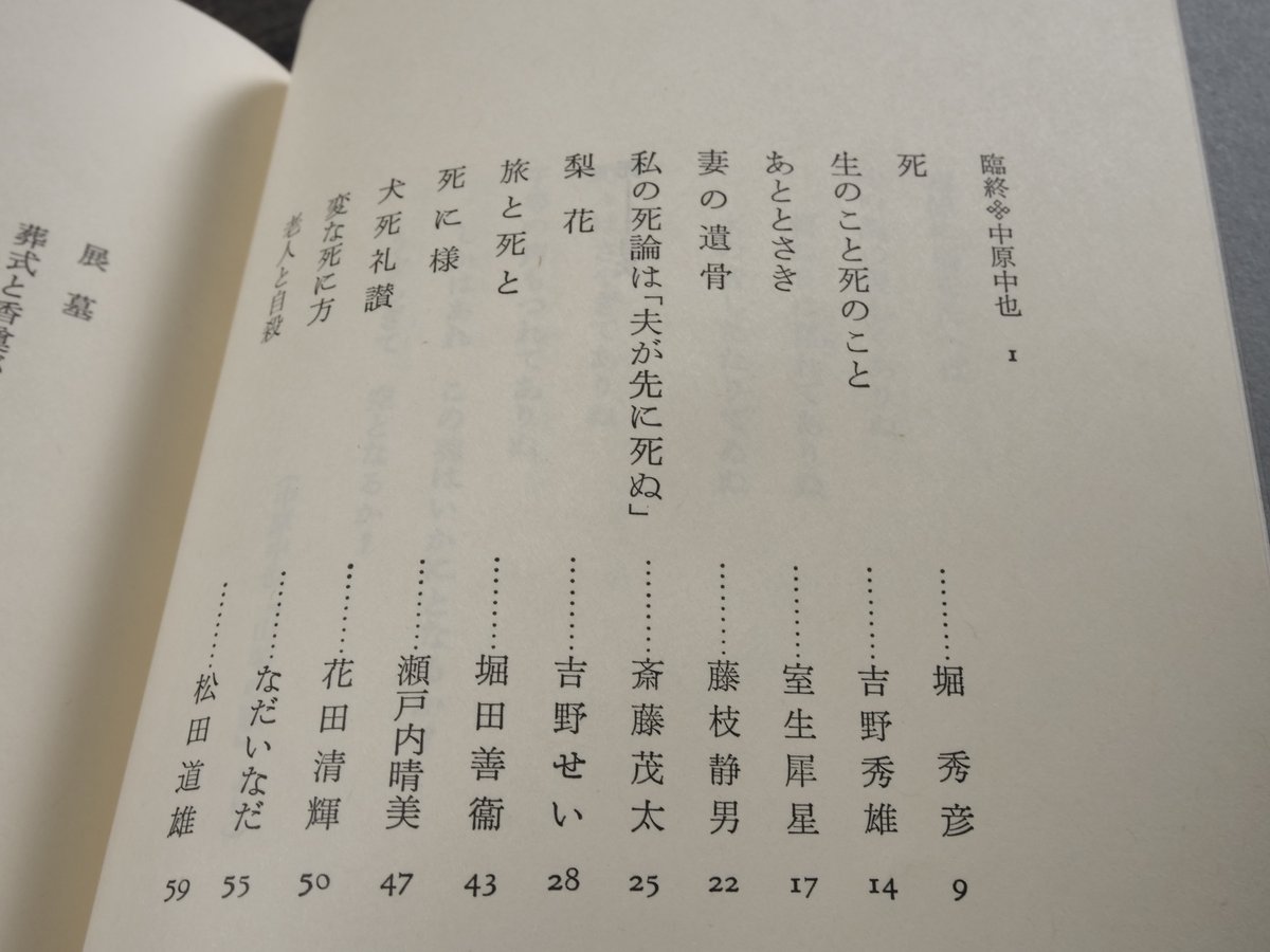 日本の名随筆8 死 野坂昭如 編 | 古書店うみつばめ