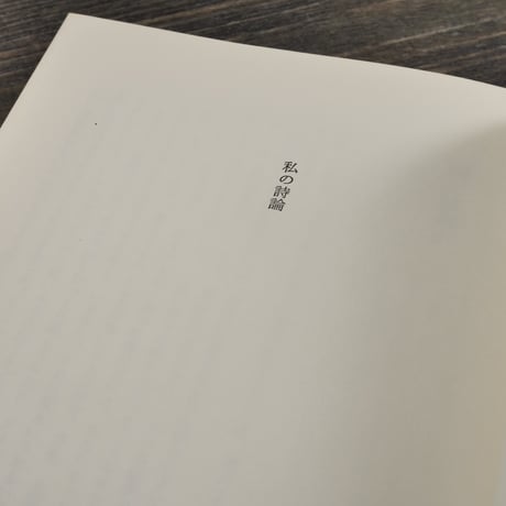 私の詩論　金子光晴