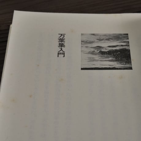万葉集入門　久松潜一（講談社現代新書）