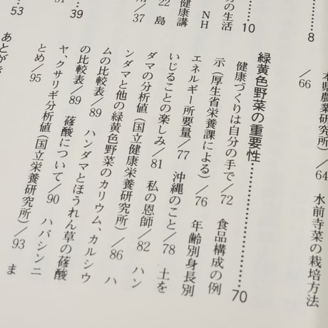 新・野菜　ハンダマ　幻の島野菜を新「緑黄野菜」に　長島ミサ子