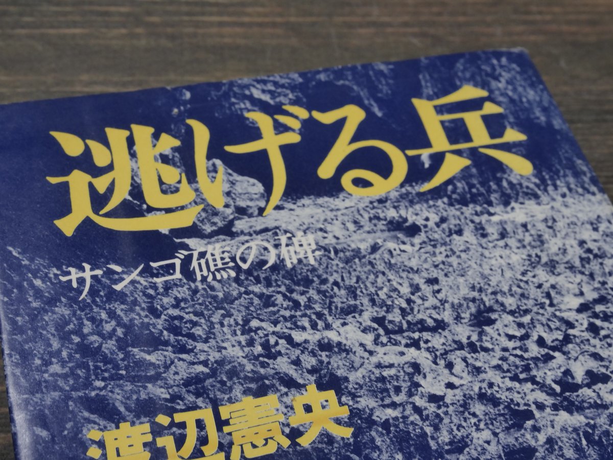 逃げる兵 サンゴ礁の碑 渡辺憲央 | 古書店うみつばめ