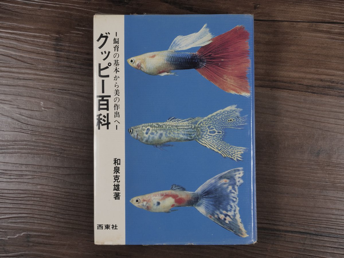 グッピー百科 飼育の基本から美の作出へ（B6判）和泉克雄 | 古書店うみ