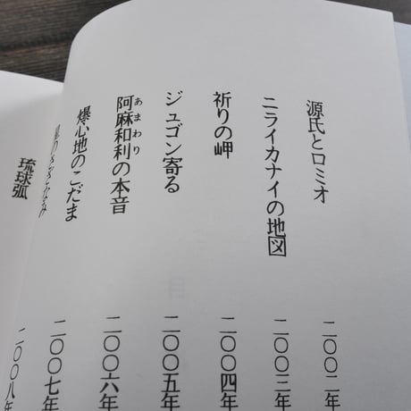 地球の音符　豊里友行句集（サイン本）※初版