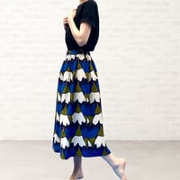 北欧の花タックスカート