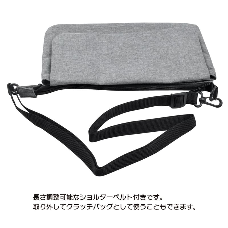 マルチ多機能ショルダー バッグ スマホタッチポケット