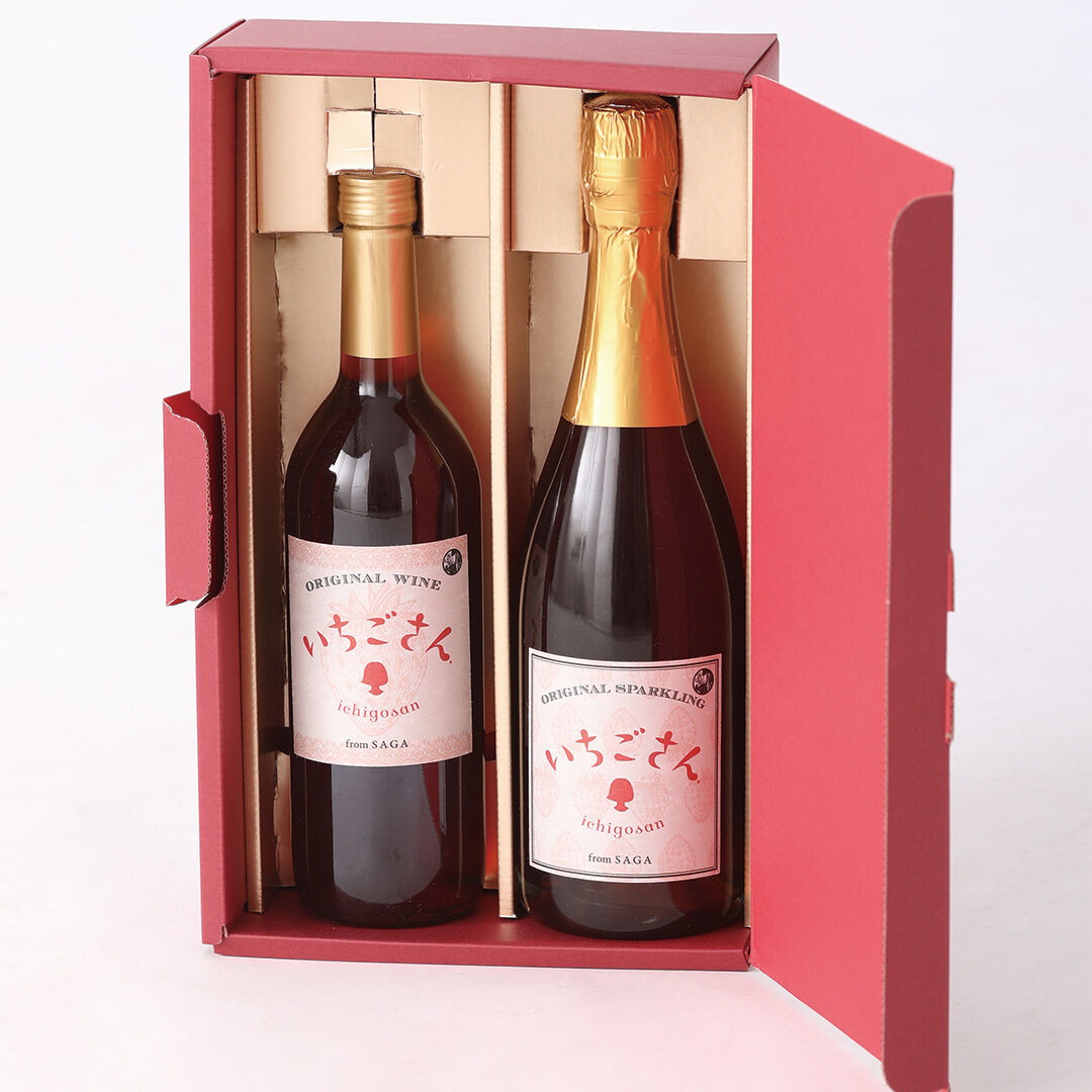 いちごさんワイン 360ml & いちごさんスパークリングワイン いちごさんワイン 360ml & いちごさんスパークリングワイン