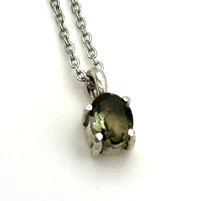 バイカラートルマリンネックレス｜自然が生んだ美色 | ジュエリー春日