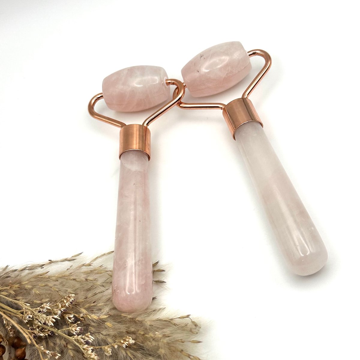 天然石 ローズクォーツ 美顔ローラー | ジュエリー春日