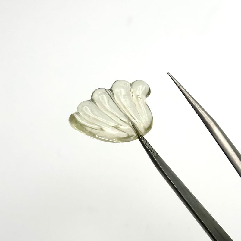 リビアングラス 蝶の羽根 ～横貫通穴付きパーツ～ | ジュエリー春日