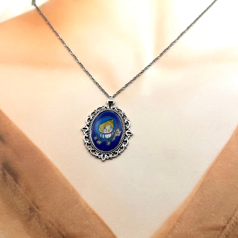 受注生産】 《青ダルマ肉筆原画再現》現代画家ザビちゃんコラボ