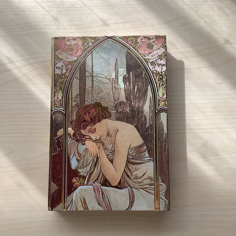 大人のためのアート文具】モネ《睡蓮》ミュシャ《夜》のアンティーク調